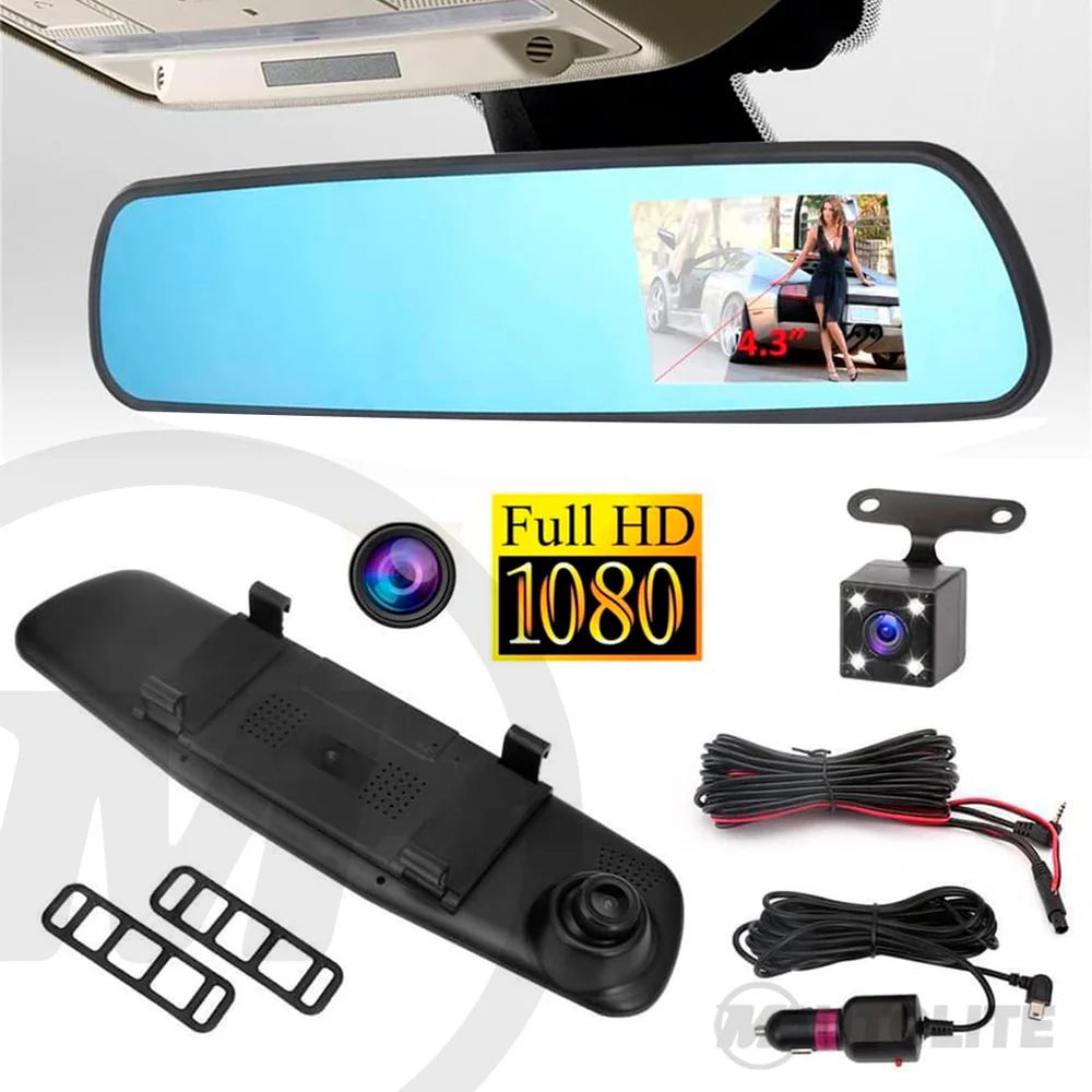 DriveSafe 360™ Retrovisor con Cámara