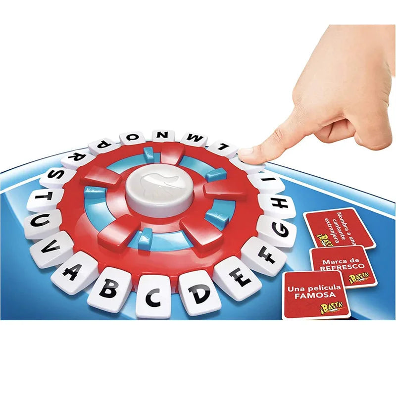JUEGO DE MESA PALABRAS RAPIDAS ¡BASTA!