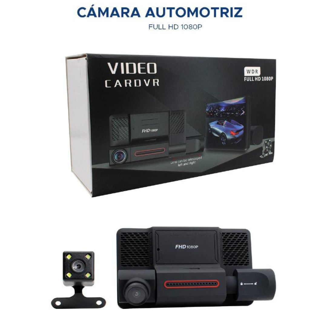 VIDEO CAR DVR 3 Lentes