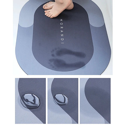 Alfombra UltraDry™ – ¡Seca tus pies y tu baño en segundos!