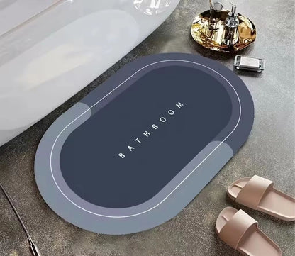 Alfombra UltraDry™ – ¡Seca tus pies y tu baño en segundos!