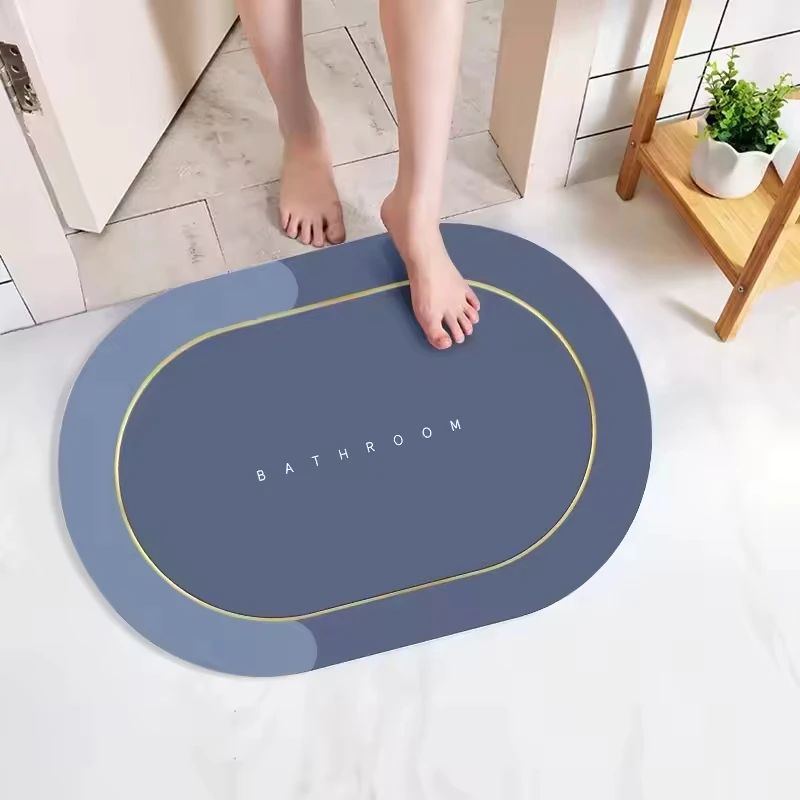 Alfombra UltraDry™ – ¡Seca tus pies y tu baño en segundos!